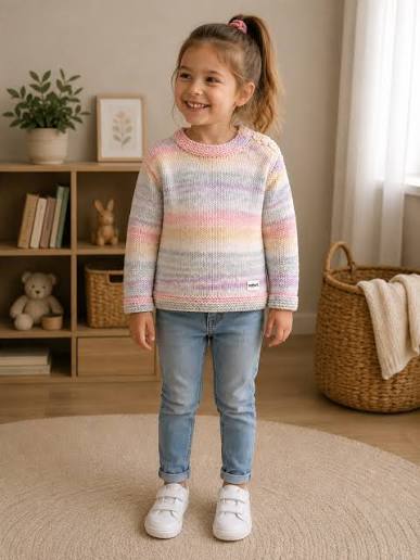 Girls Sequin Jumper