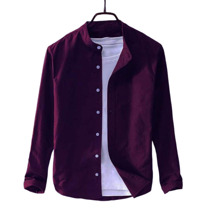 Slim Fit Linen Shirt